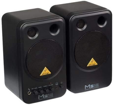 Behringer MS16 Sistema de monitor personal activo de alto rendimiento de 16 vatios