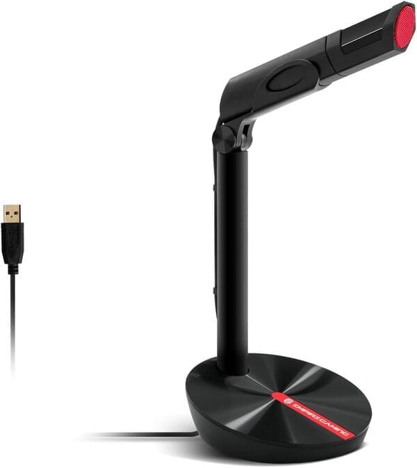 EMPIRE GAMING - Micrófono USTREAM USB para el Gaming y Streaming