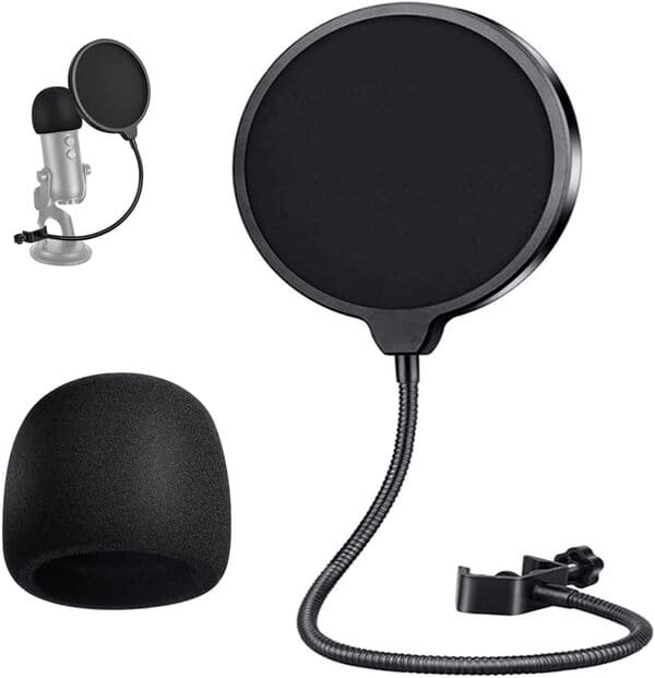 Filtro Pop de Micrófono con Doble Capa