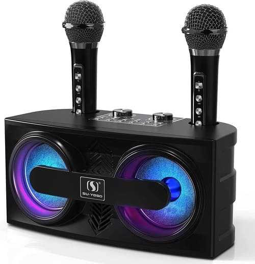 Karaoke 2 microfonos inalambricos