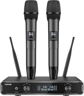 Micro de Mano Doble Dinámico