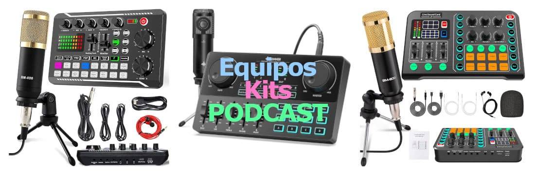 MicrófonoTop dst-img Equipos completos y KITS para la producción de PODCAST