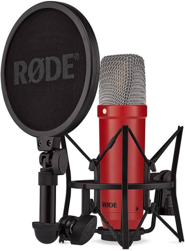 RØDE NT1 Serie Signature rojo
