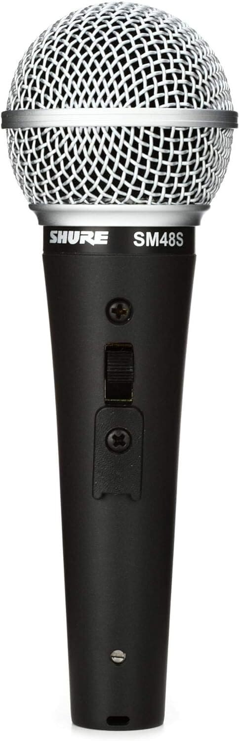 SHURE SM48S - Micrófono dinámico cardioide para voz solista