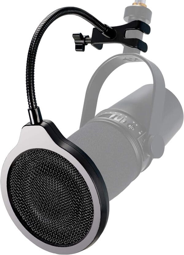 Shure MV7 Pantallas Antiviento y Filtros Anti-pop Pop