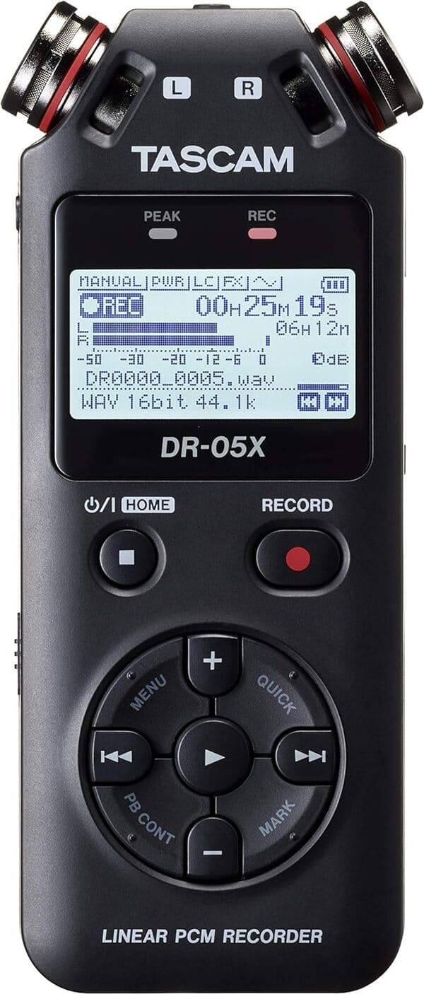 Tascam DR-05X Grabadora de audio usb2.0 portátil img02