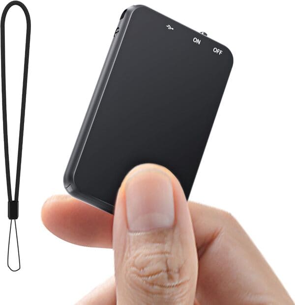 Vandlion 64GB Grabadora de Voz, Grabadora Activada por Voz con 35 Horas de Grabación