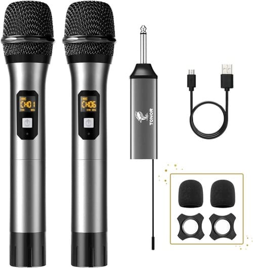 microfono inalambrico dinamico para cantar